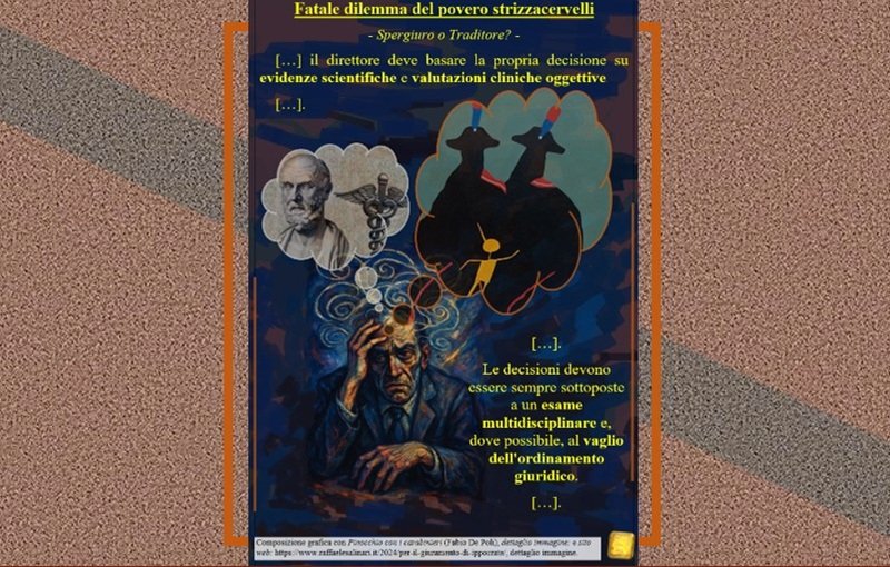 Fatale dilemma del povero strizzacervelli